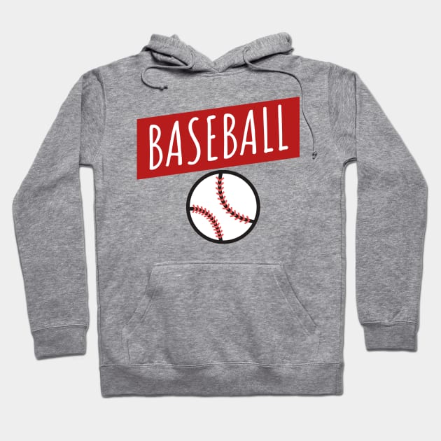 Baseball ball Hoodie by maxcode